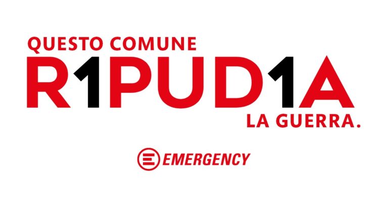 Recosol aderisce alla campagna di Emergency R1PUD1A